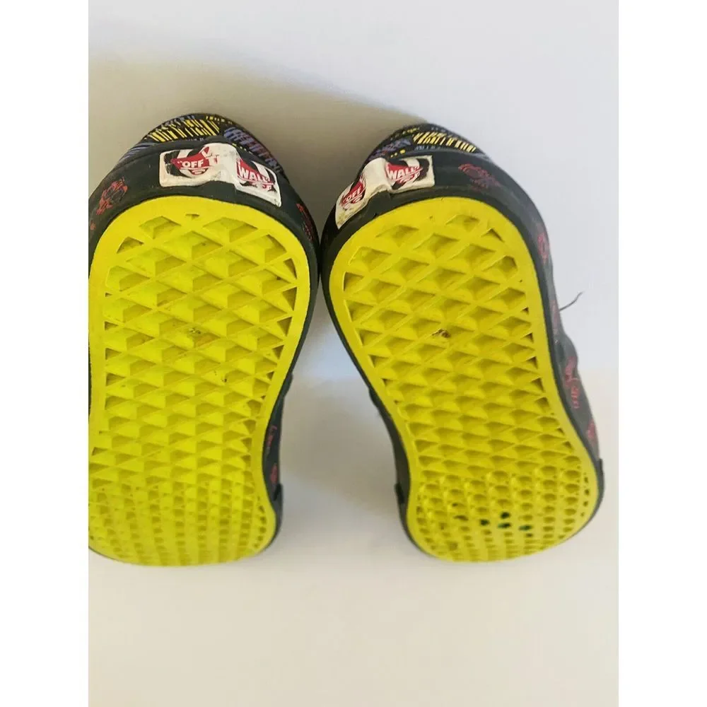 VANS X Disney Slip On Classic Nightmare Christmas Oogie Boogie Shoes 4.0 5.5 Glo - Picture 8 of 10